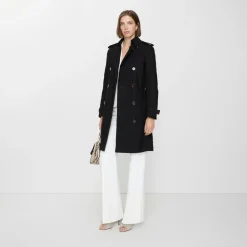 Mid-length Paisley Lace Foxfield Trench Coat