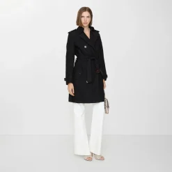 Mid-length Paisley Lace Foxfield Trench Coat