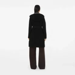 Mid-length Reversible Wool Car Coat