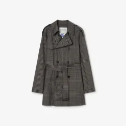 Mid-length Silk Leadenham Trench Coat