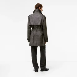 Mid-length Silk Leadenham Trench Coat