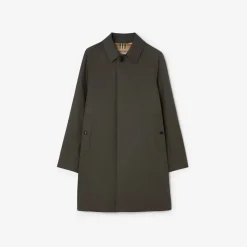 Mid-length Tropical Gabardine Camden Car Coat
