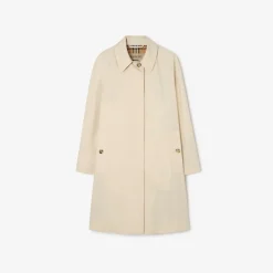 Mid-length Tropical Gabardine Camden Car Coat