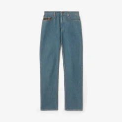 Mid-rise Straight Jeans