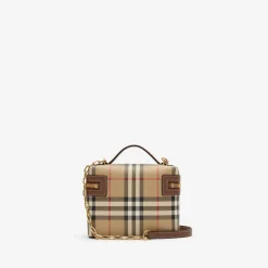 Mini Check Vanity Bag