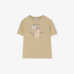New York Bear Cotton T-shirt