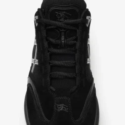 Nylon, Suede and Leather Eclipse Sneakers
