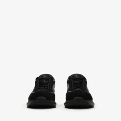 Nylon, Suede and Leather Eclipse Sneakers
