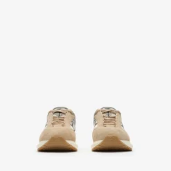 Nylon, Suede and Leather Eclipse Sneakers
