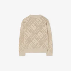 Pointelle Knit Cotton Cardigan