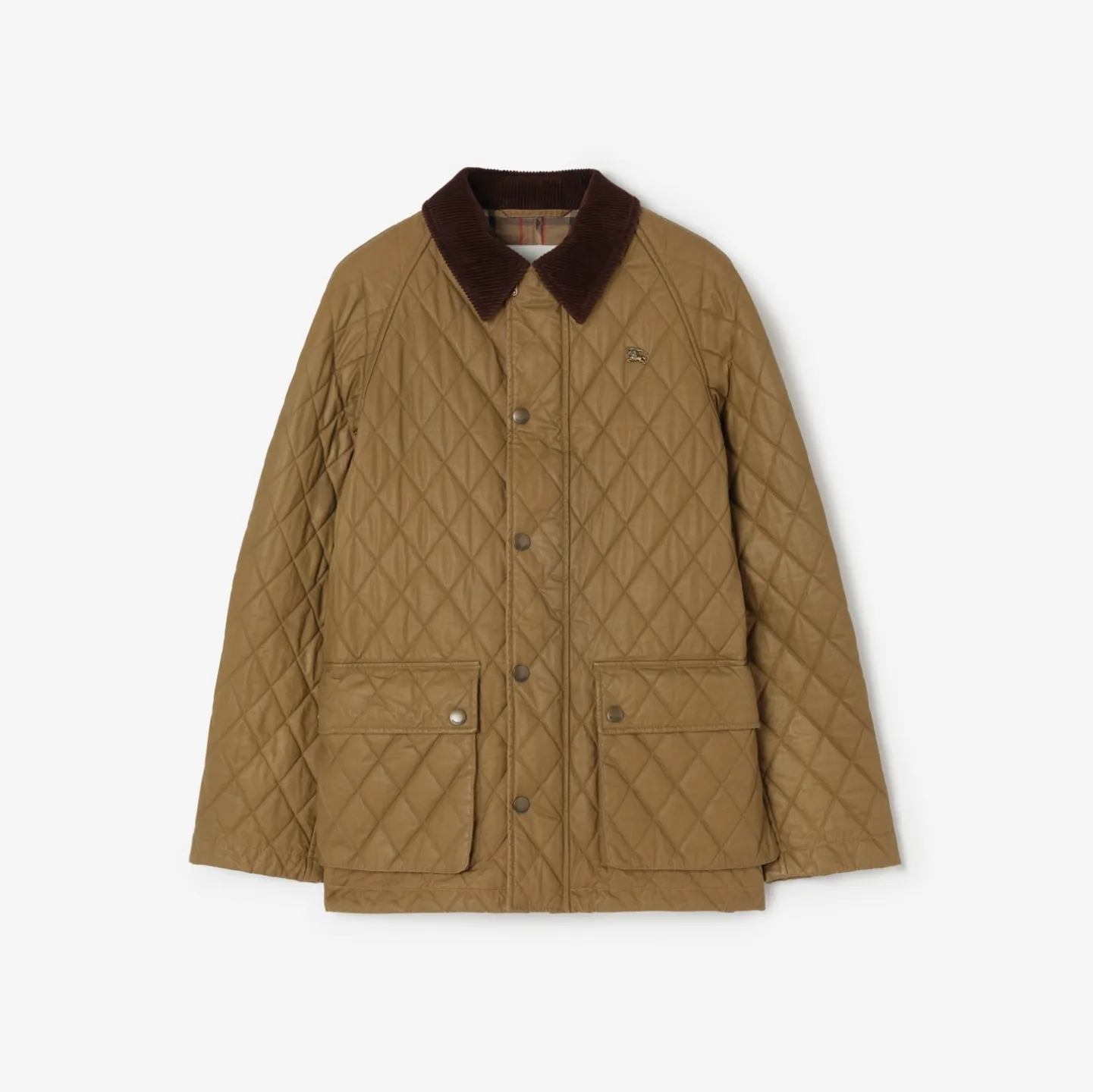 Quilted Coated Cotton Barn Jacket