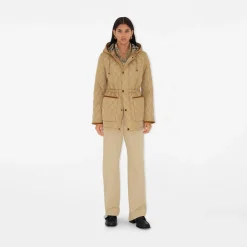 Quilted Nylon Parka