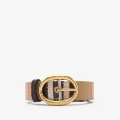 Reversible Check Bloomsbury Belt​