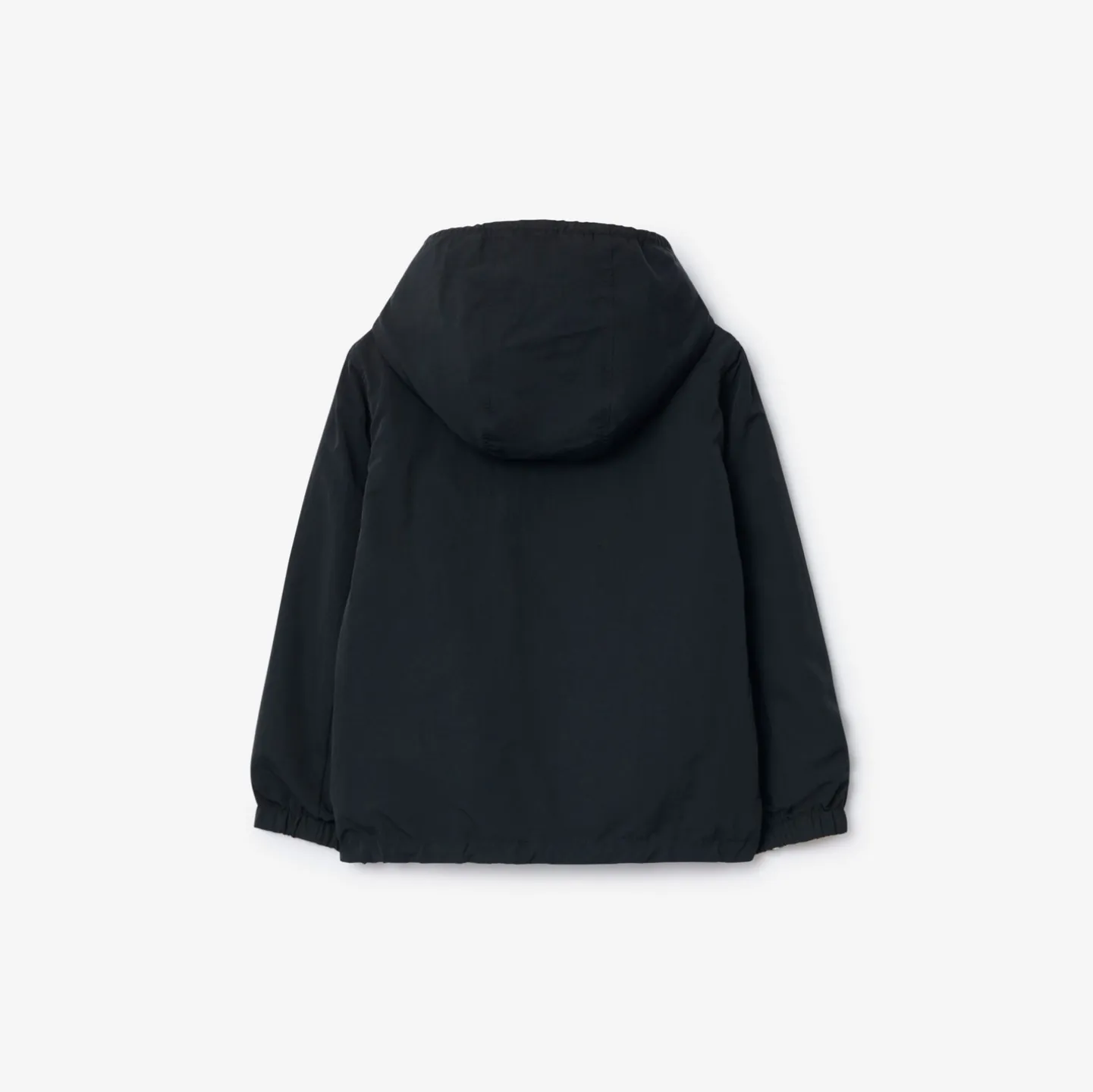 Reversible Check Hooded Jacket