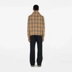 Reversible Check Newport Hooded Jacket