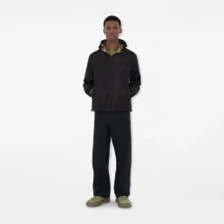 Reversible Check Newport Hooded Jacket