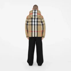Reversible Check Puffer Jacket