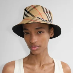 Reversible Gabardine Bucket Hat