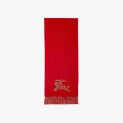Reversible Knight Cashmere Scarf