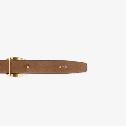 Reversible Leather Knight Stamp Belt​