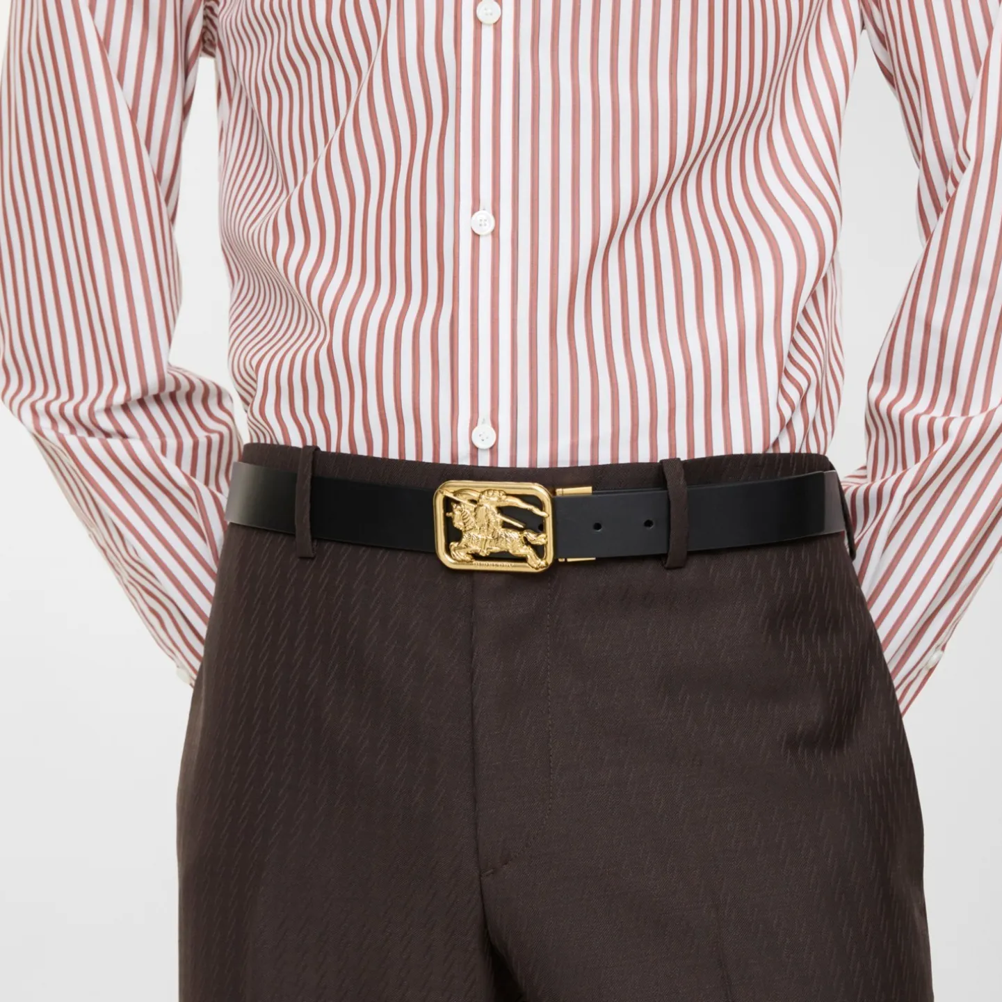 Reversible Leather Rider Belt