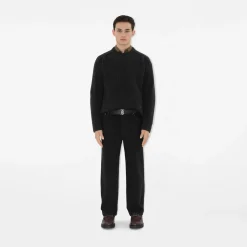 Reversible Leather TB Belt