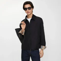 Reversible Nylon Bloomsbury Harrington Jacket
