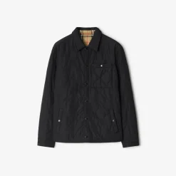 Reversible Quilted Nylon Overshirt
