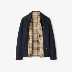 Reversible Quilted Nylon Overshirt