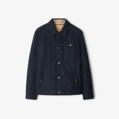Reversible Quilted Nylon Overshirt
