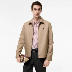 Reversible Tropical Gabardine Bloomsbury Harrington Jacket