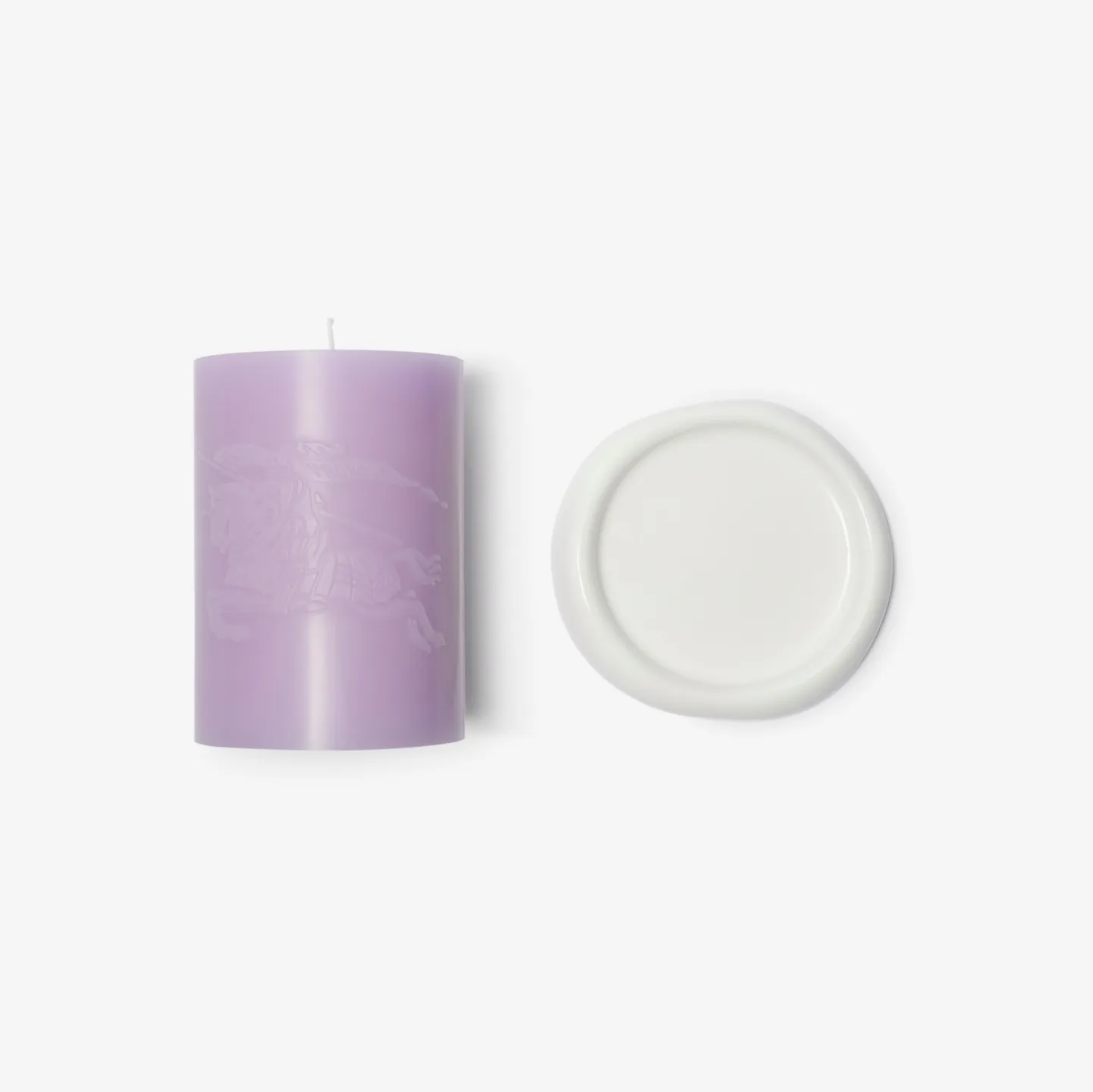 Rose and Violet Blossom Candle