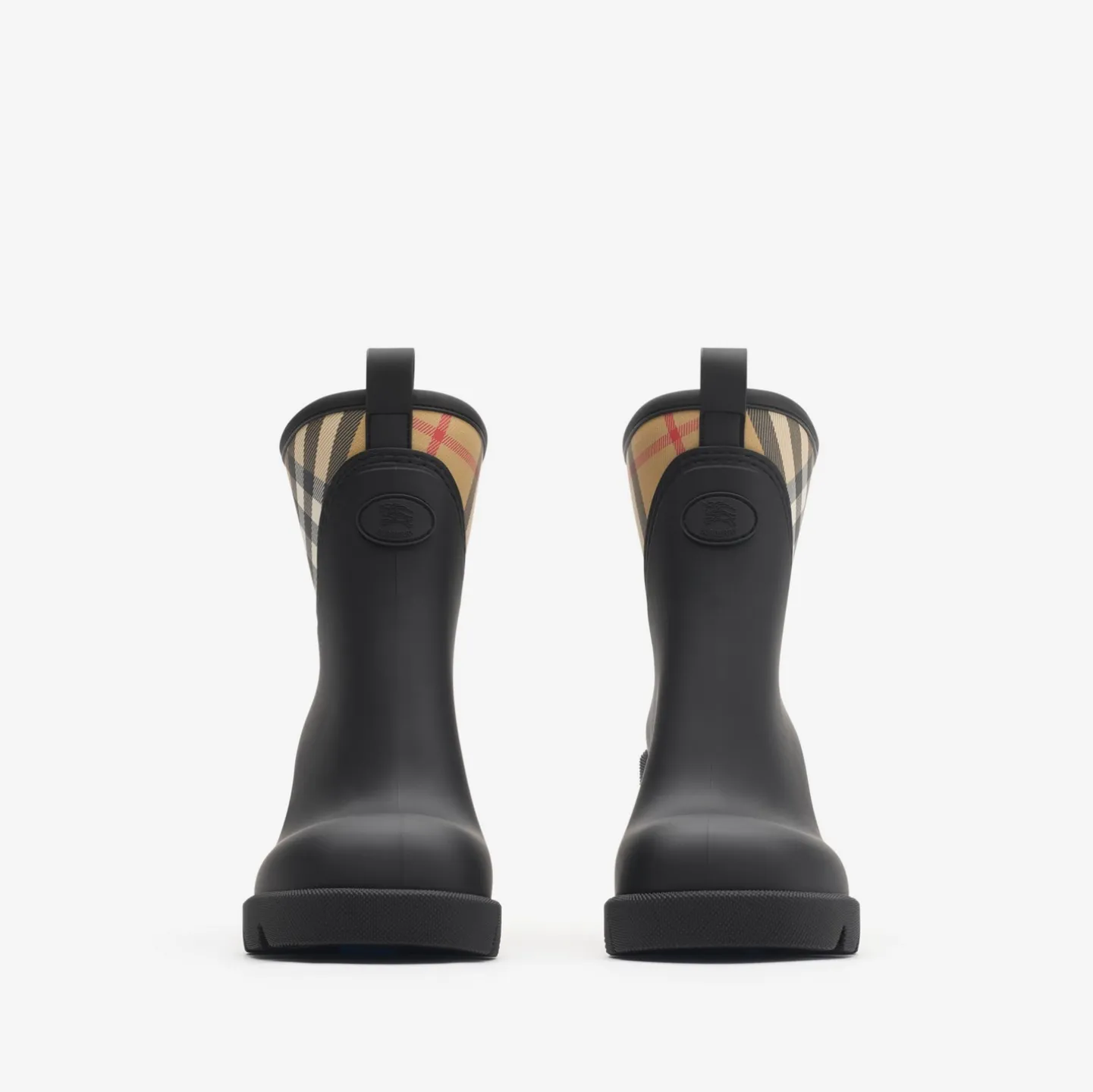 Rubber Marsh Stamp Heeled Low Boots