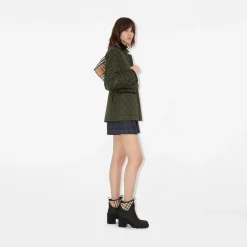 Rubber Marsh Stamp Heeled Low Boots