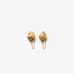 Shield Pendant Earrings