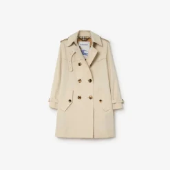 Short Gabardine Summerside Trench Coat