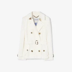 Short Paisley Lace Foxfield Trench Coat