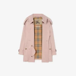 Short Tropical Gabardine Fitzrovia Trench Coat