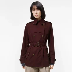 Short Tropical Gabardine Foxfield Trench Coat