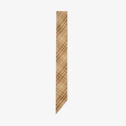 Skinny Archive Knight Silk Scarf