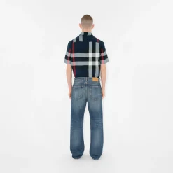 Slim Fit Check Cotton Shirt