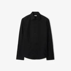 Slim Fit Cotton Silk Tuxedo Shirt