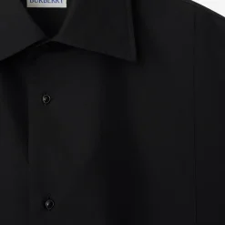 Slim Fit Cotton Silk Tuxedo Shirt