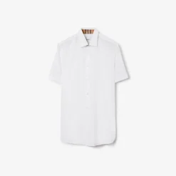Slim Fit Stretch Cotton Shirt
