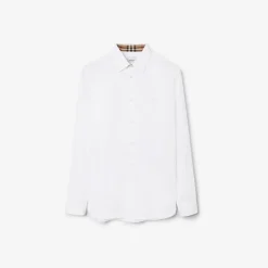 Slim Fit Stretch Cotton Shirt