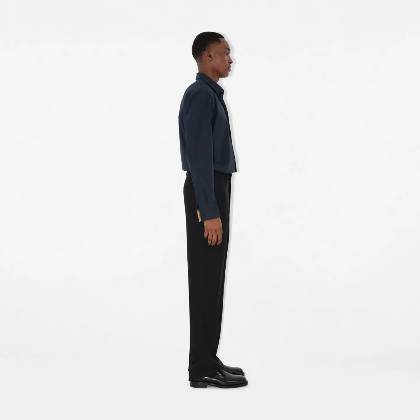 Slim Fit Stretch Cotton Shirt