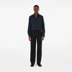 Slim Fit Stretch Cotton Shirt