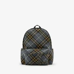 Small Check Backpack