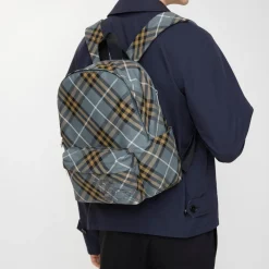 Small Check Backpack