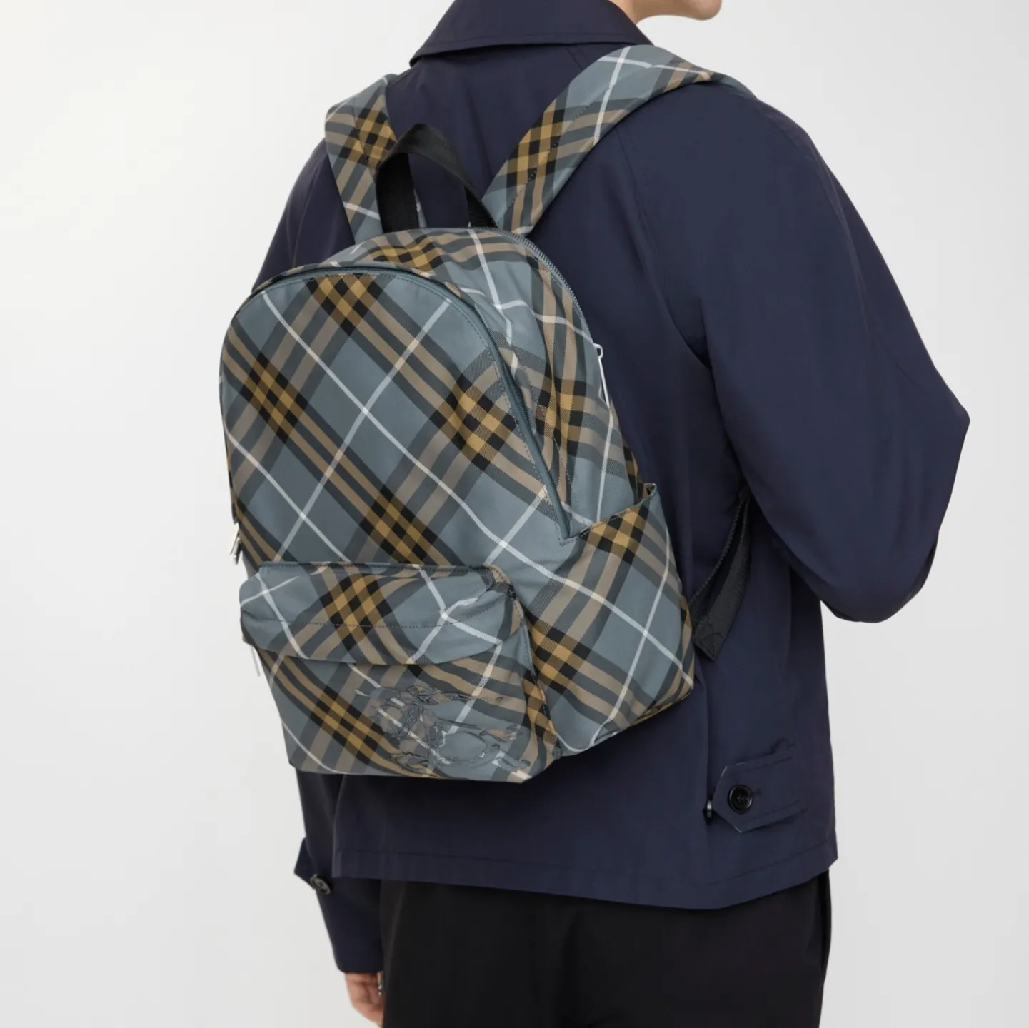 Small Check Backpack